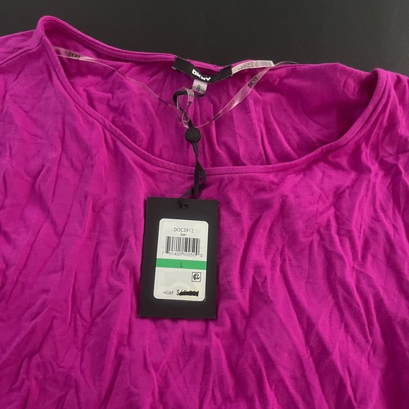 DKNY Fuschia Swim Coverup Dress. L NWT - Picture 5 of 10